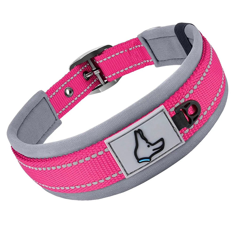 Padded Dog Collars for small Medium