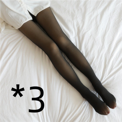 Women Fleece Lined Pantyhose Thermal Winter Tights