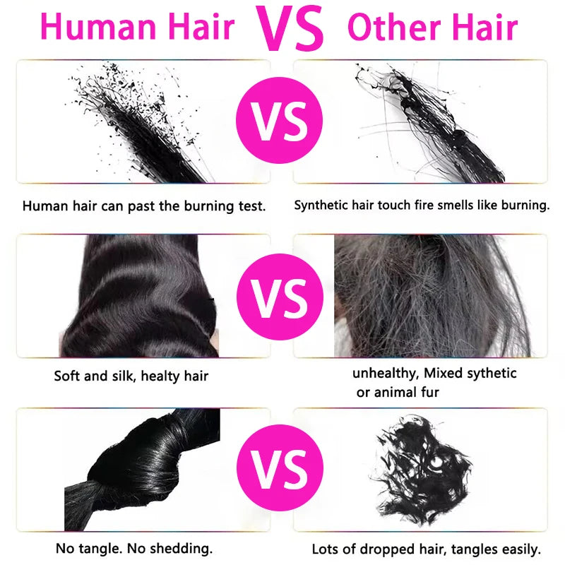 Human Hair Wig Pre Plucked