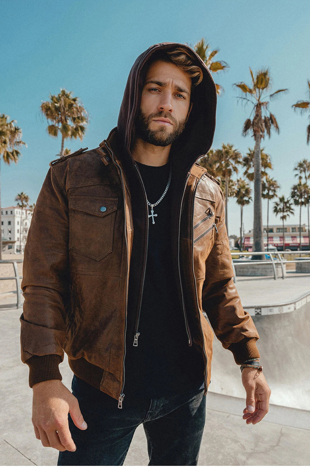 Men's Real Leather Jacket