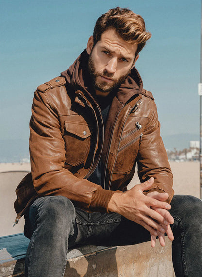 Men's Real Leather Jacket