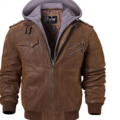 Men's Real Leather Jacket