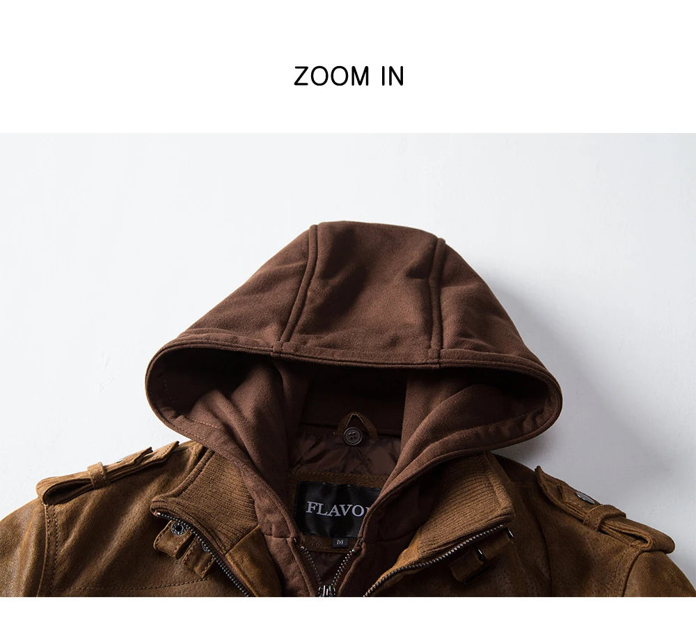 Men's Real Leather Jacket