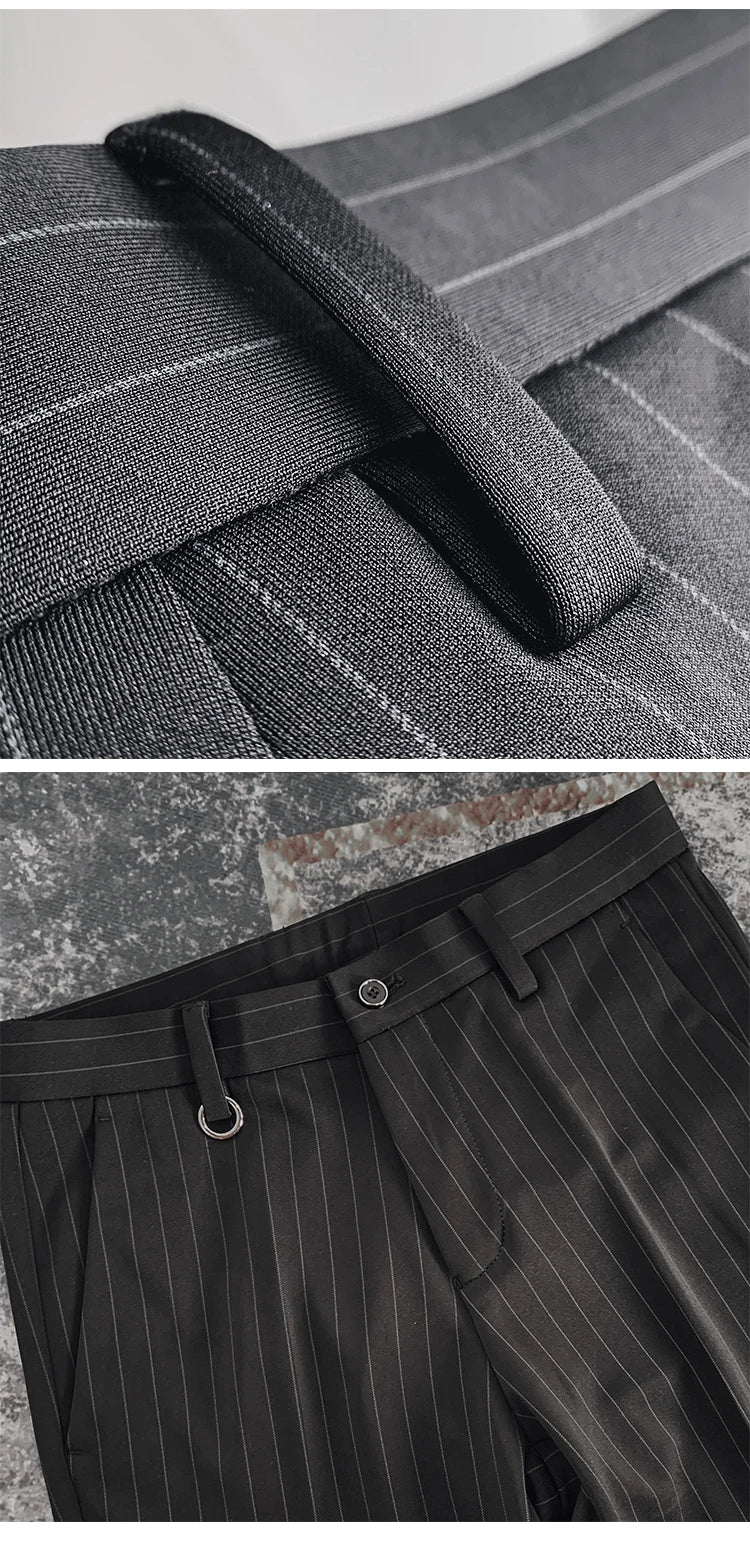 Stretch Slim Fashion New Men Clothing