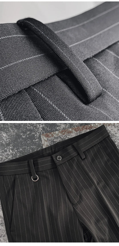 Stretch Slim Fashion New Men Clothing