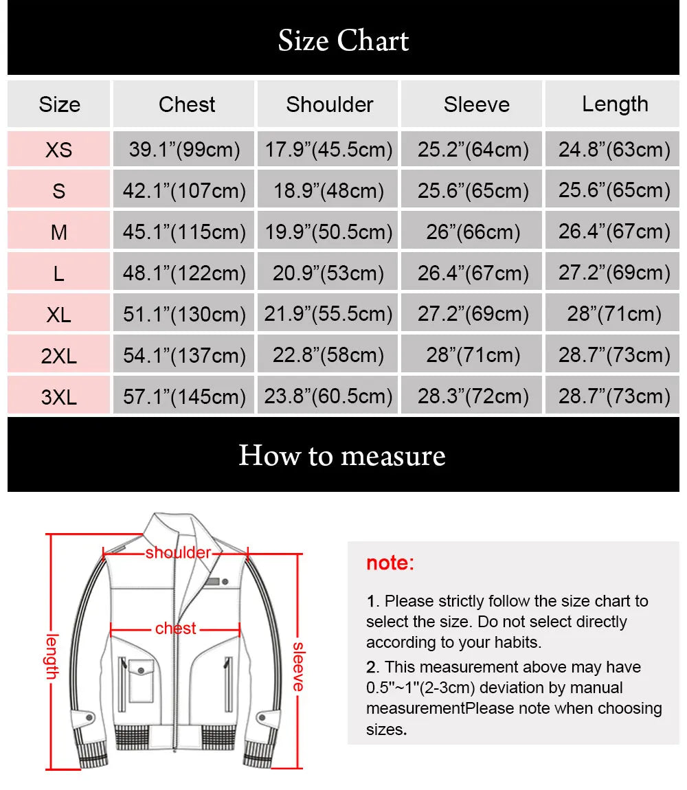 Men's Real Leather Jacket