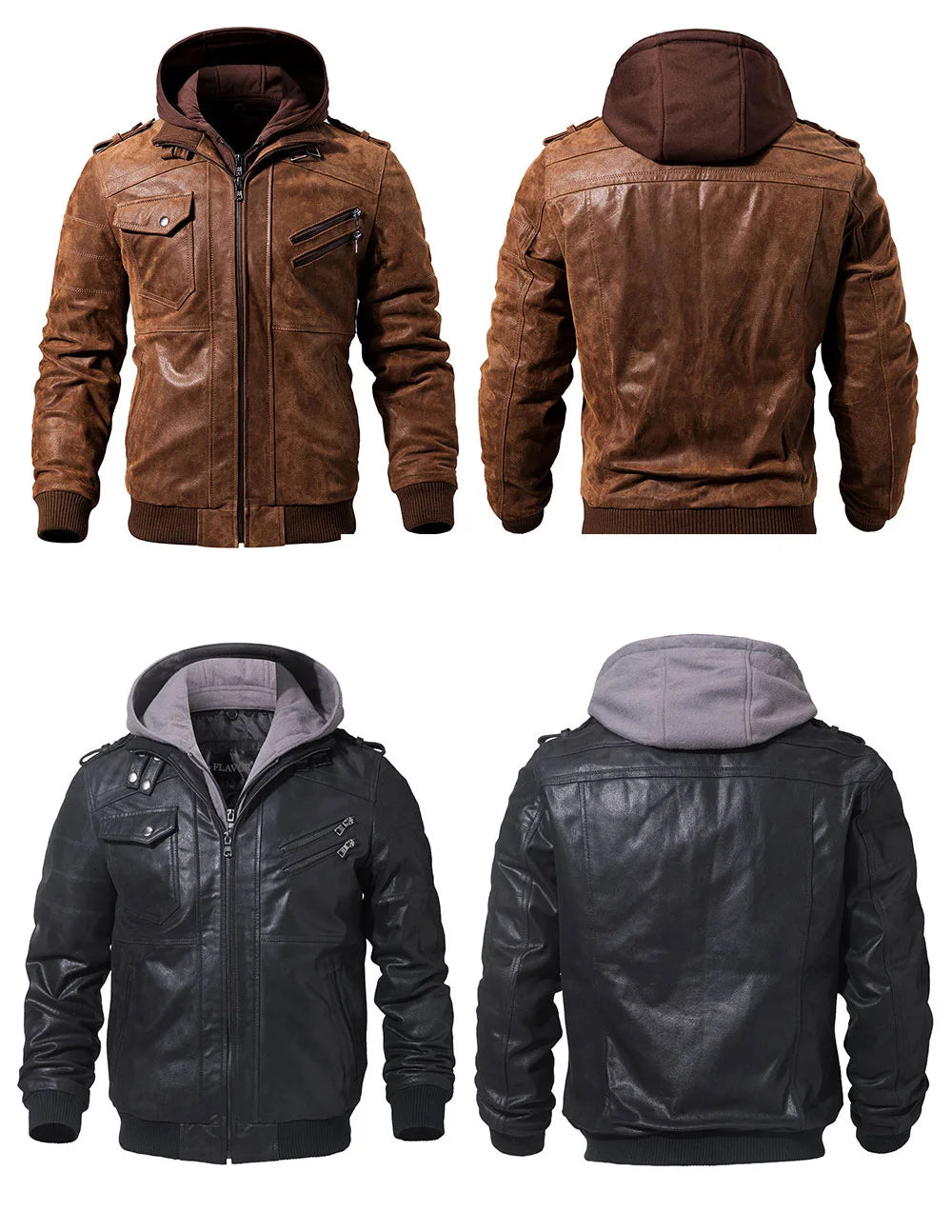 Men's Real Leather Jacket
