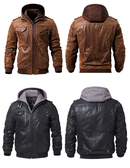 Men's Real Leather Jacket