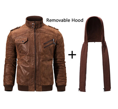 Men's Real Leather Jacket