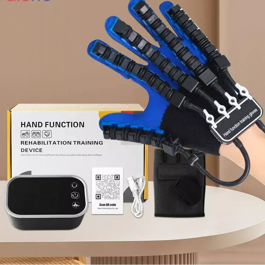 Left & Right Hand Finger Rehabilitation Exerciser Robot Gloves Stroke Therapy