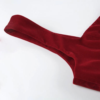 Mini Dress Straps Square