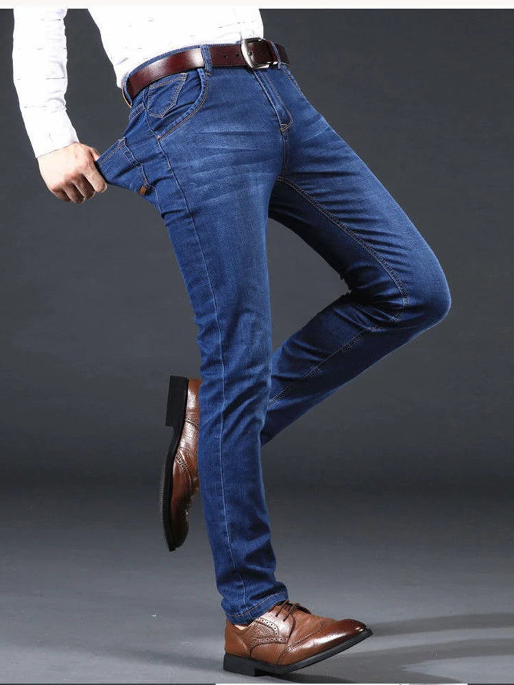 Men Light Luxury Stretch Slim Fit Pants Comfortable