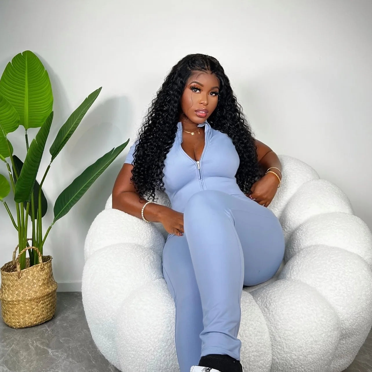 Deep Wave Frontal Wig  Glueless