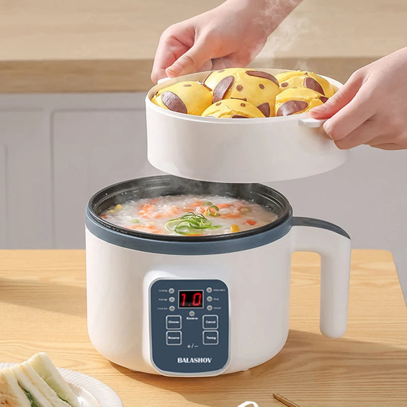 1.7L Electric Rice Cooker Single Double  Pot For Home