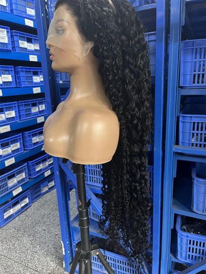 Deep Wave Frontal Wig  Glueless