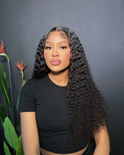 Deep Wave Frontal Wig  Glueless