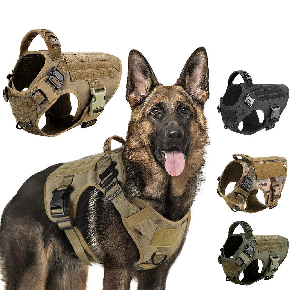 Military Large Dog Harness Accessories