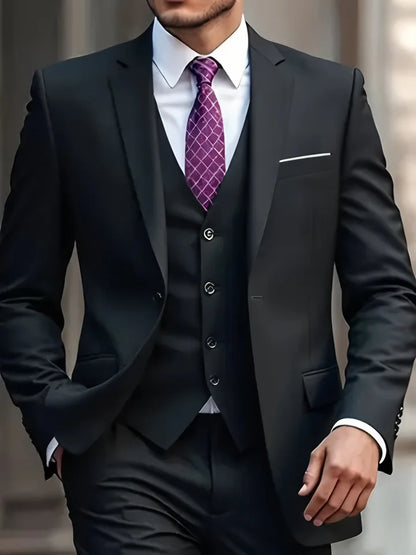 Elegant Men's Suit Sets- Slim Fit