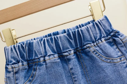 Girls' Jeans New Casual 3-12  Denim Pants