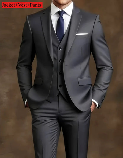 Elegant Men's Suit Sets- Slim Fit