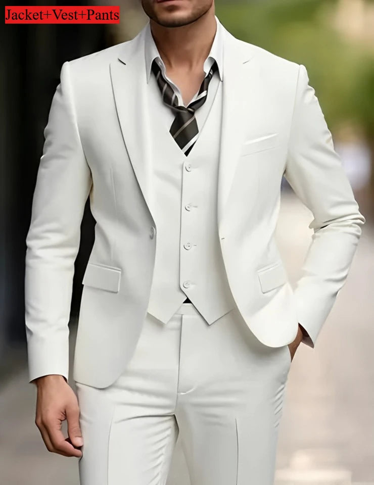 Elegant Men's Suit Sets- Slim Fit