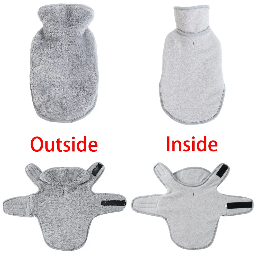 Vest For Winter Warm Fleece Pet Coat & cat