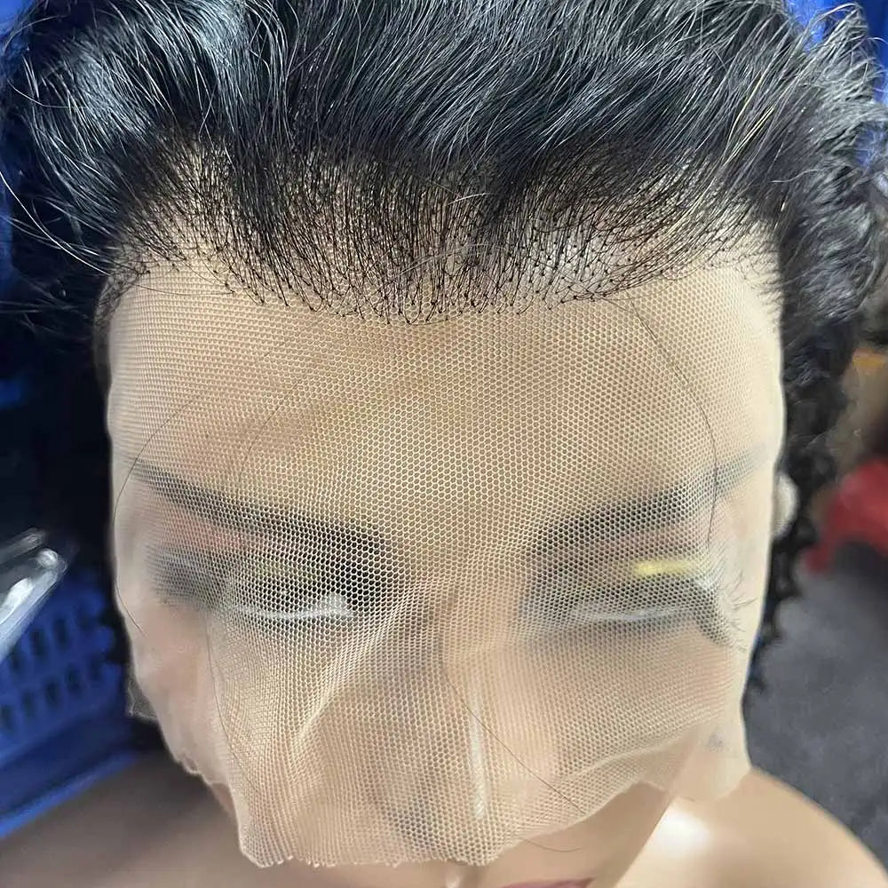 Deep Wave Frontal Wig  Glueless