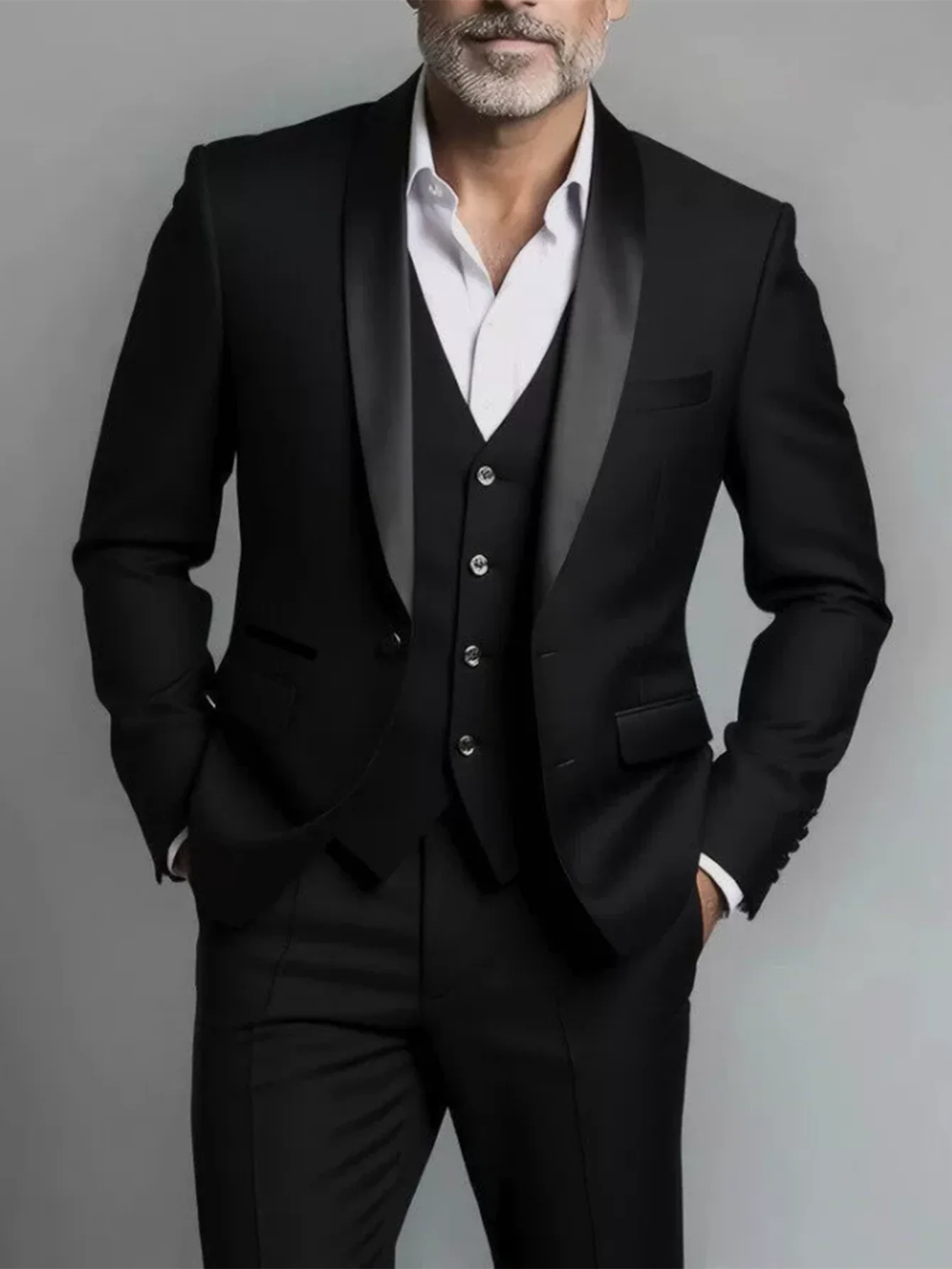Elegant Men's Suit Sets- Slim Fit