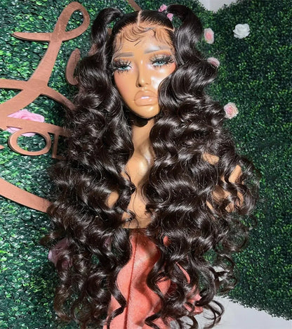 Full Deep Water Wave Lace Frontal Wig