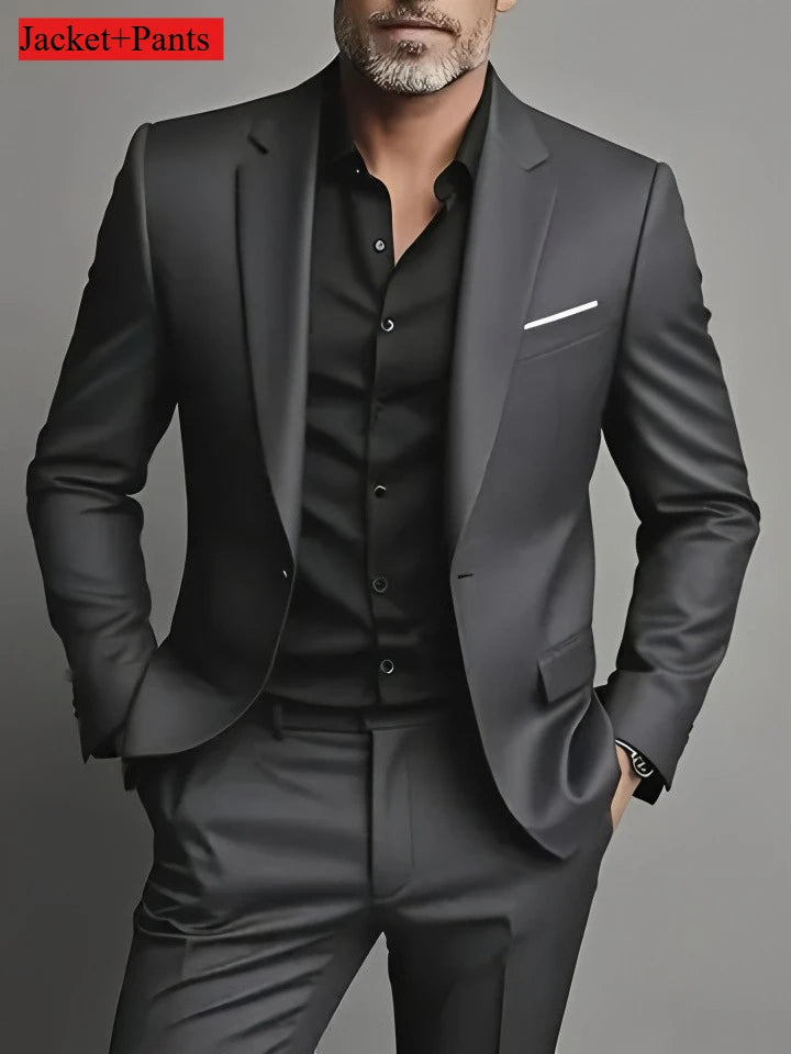 Elegant Men's Suit Sets- Slim Fit