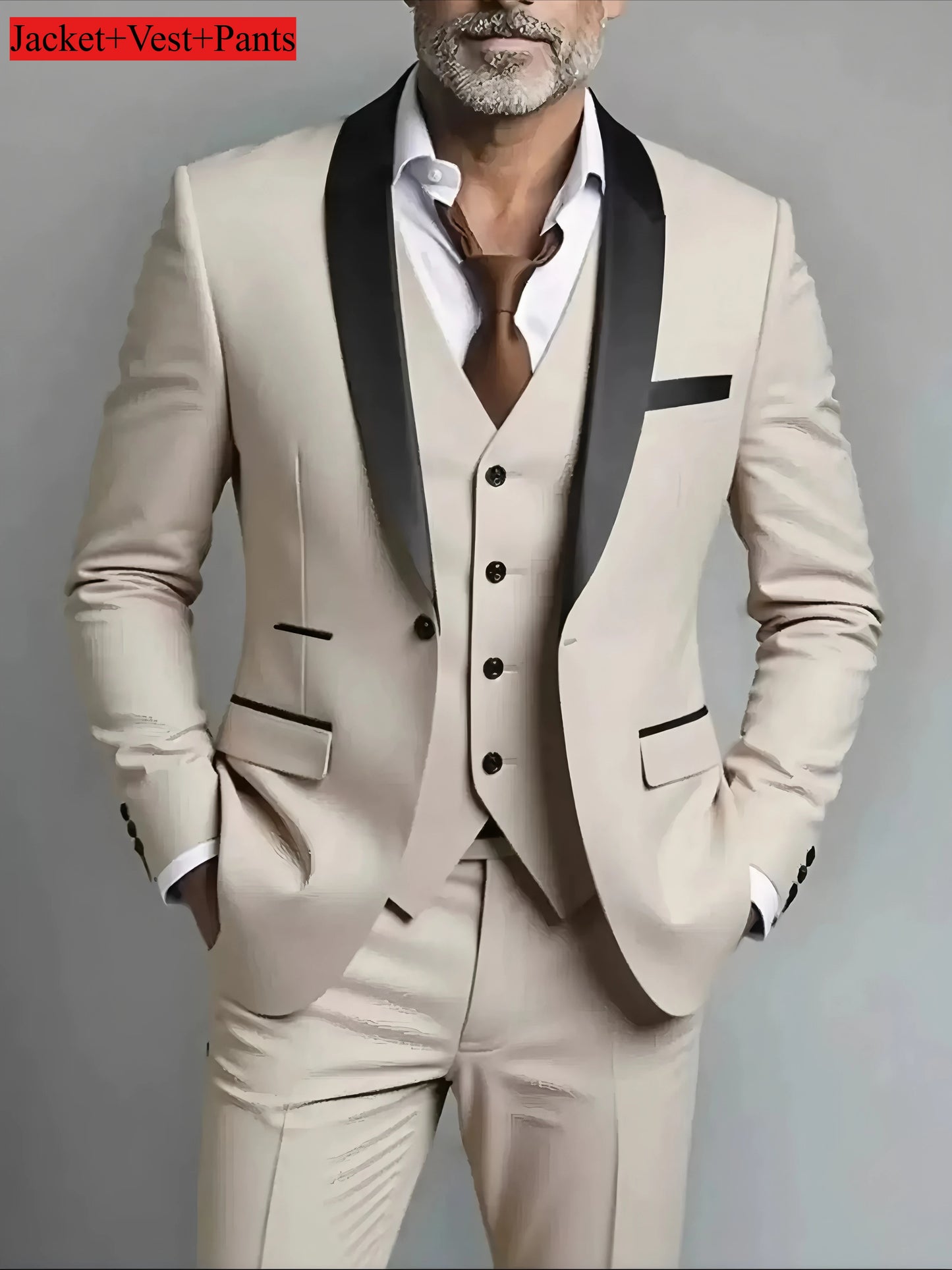 Elegant Men's Suit Sets- Slim Fit
