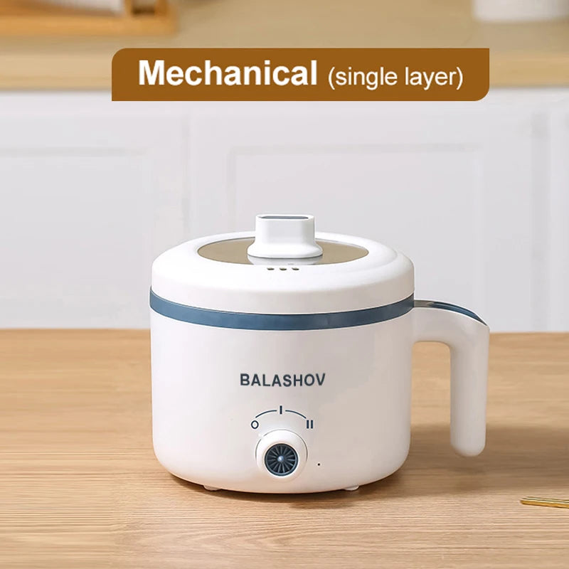 1.7L Electric Rice Cooker Single Double  Pot For Home