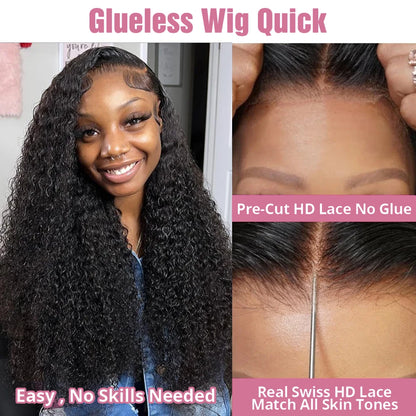 Deep Wave Frontal Wig  Glueless