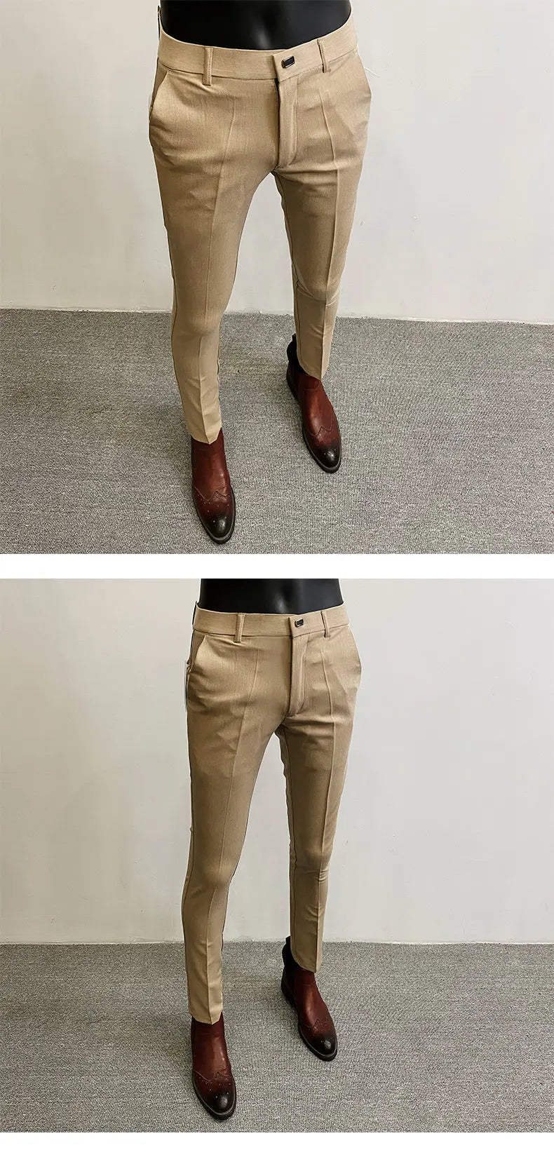 Stretch Slim Fashion New Men Clothing