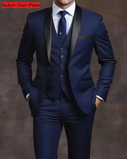 Elegant Men's Suit Sets- Slim Fit