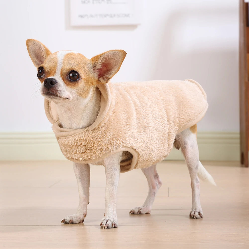 Vest For Winter Warm Fleece Pet Coat & cat