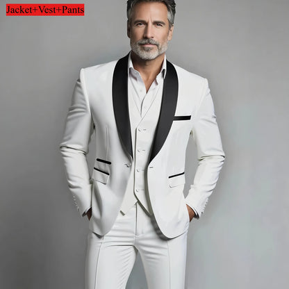 Elegant Men's Suit Sets- Slim Fit