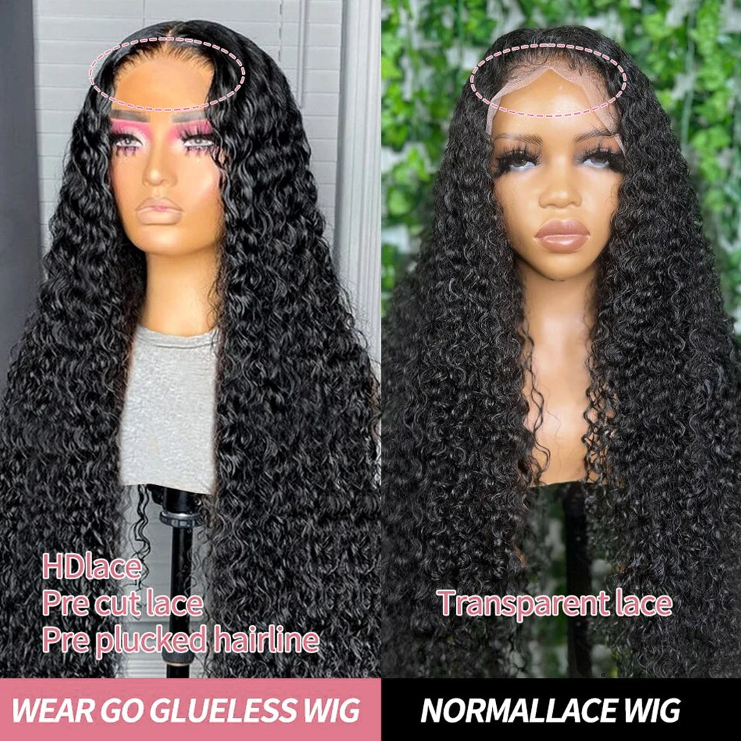 Deep Wave Frontal Wig  Glueless