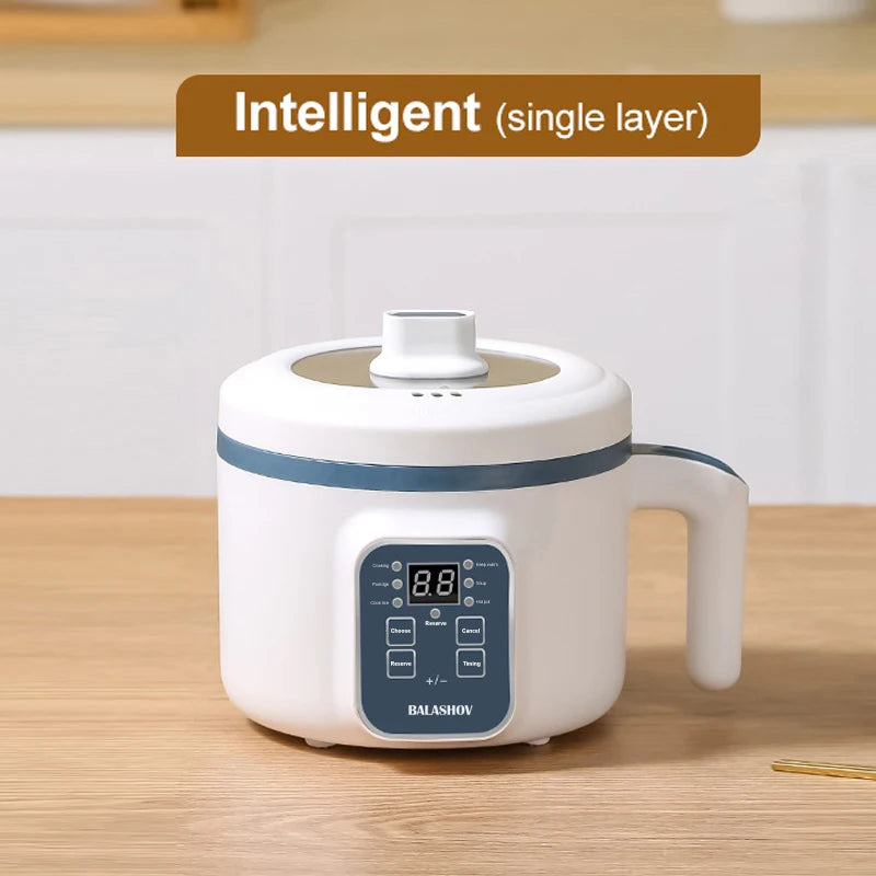 1.7L Electric Rice Cooker Single Double  Pot For Home