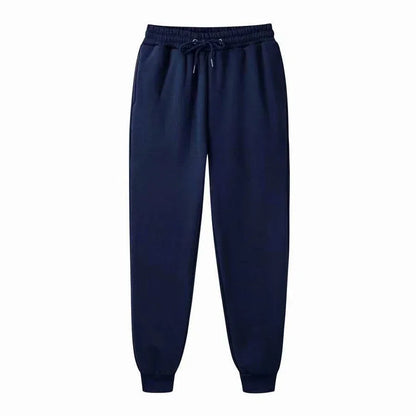 Mens Casual Pants Autumn Winter Fleece