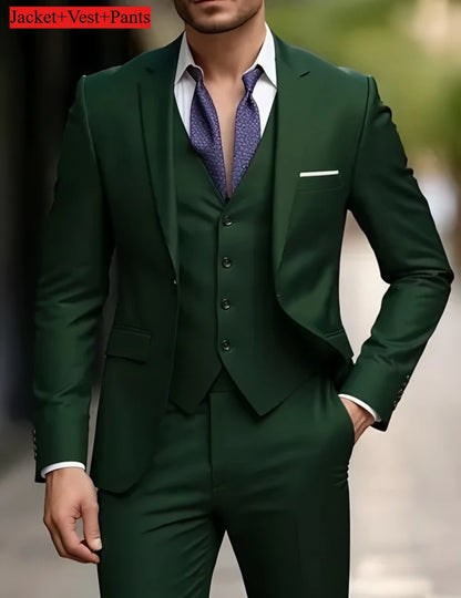 Elegant Men's Suit Sets- Slim Fit