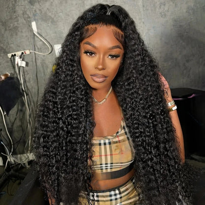Deep Wave Frontal Wig  Glueless
