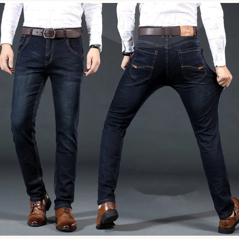 Men Light Luxury Stretch Slim Fit Pants Comfortable