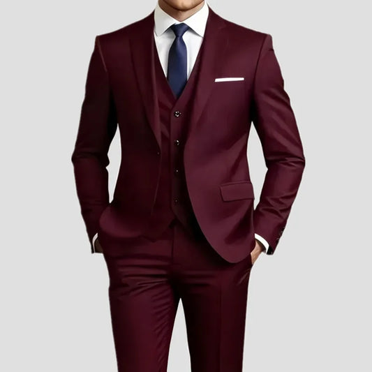 Elegant Men's Suit Sets- Slim Fit