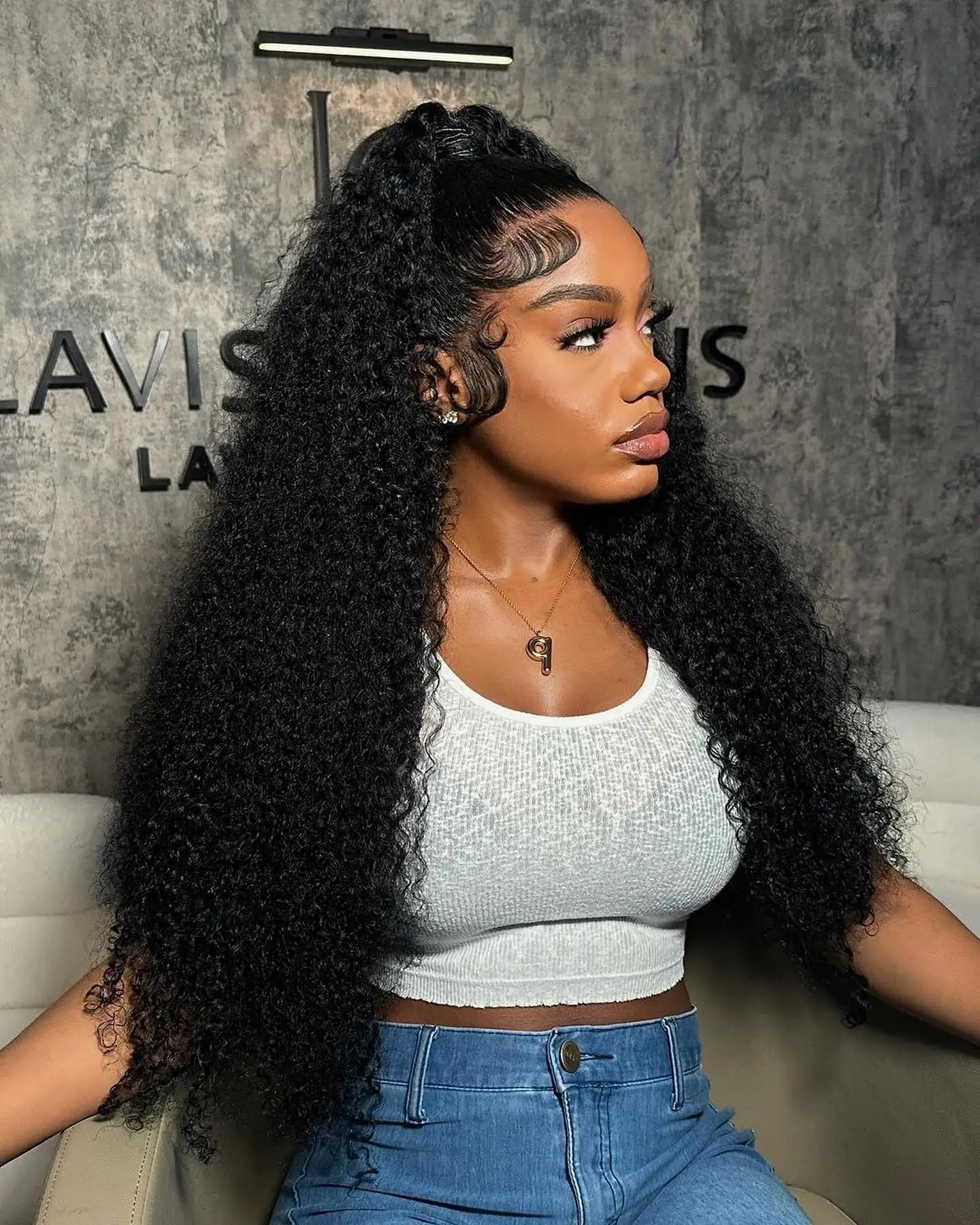 Wig Brazilian 360 Full Curly Wigs