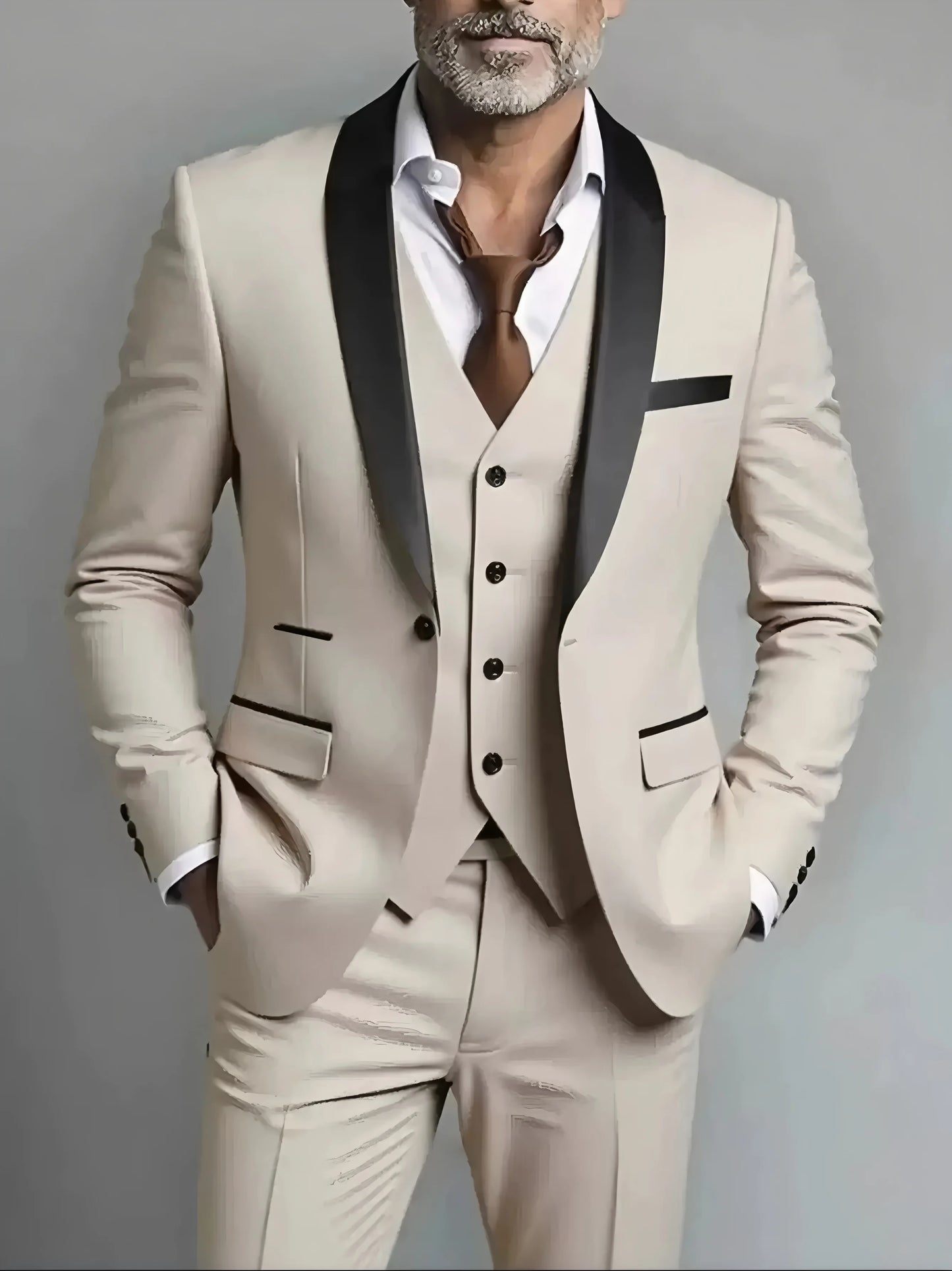 Elegant Men's Suit Sets- Slim Fit