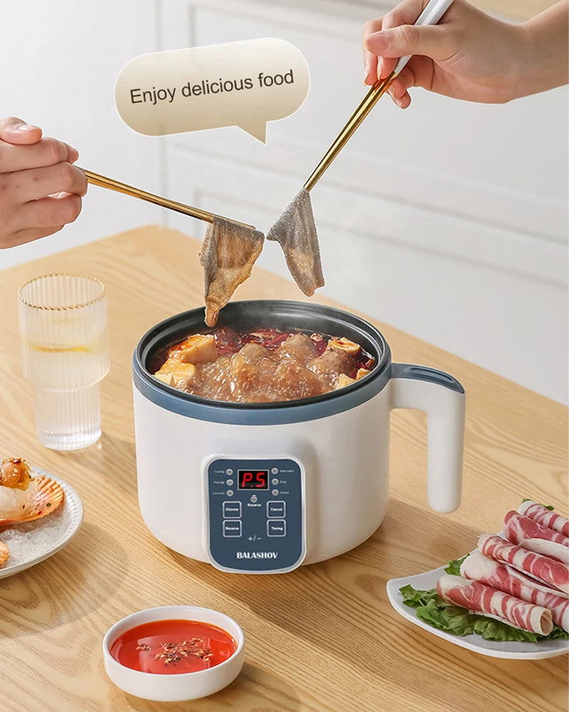 1.7L Electric Rice Cooker Single Double  Pot For Home