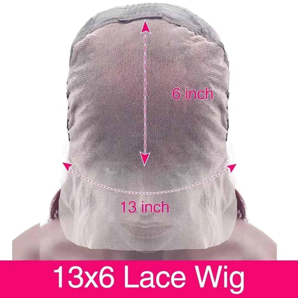 99J Burgundy Lace Frontal Wig  Pre Plucked