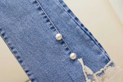 Girls' Jeans New Casual 3-12  Denim Pants