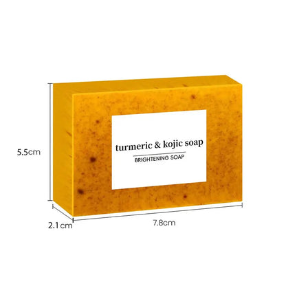100g Turmeric Hand Made Soap, Lemon Kojic Acid